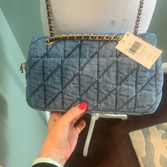 NWT Coach Quilted Denim Tabby 26 - Picture 8 of 16